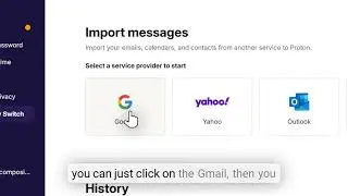 How to Switch From Gmail to Proton mail - Import all mails from gmail to proton at once!