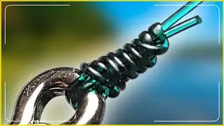 ДВОЙНОЙ УСИЛЕННЫЙ👍 для КРУПНОЙ РЫБЫ.  Клинч с накидной петлей!