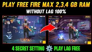 How To Play Free Fire Max In 2gb Ram Without Lag | How To Run Free Fire Max Without Lag 2gb,3gb,4gb