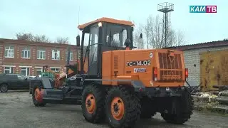 Новый автогрейдер  ГС 14.02 в обозримом будущем выйдет на городские улицы