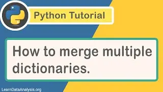 How to merge multiple dictionaries with a single line of code in Python