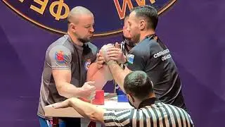 Viktor SHEVELENKO vs Eldar BUBENKO. Russian nationals 2021 (90kg) # armwrestling