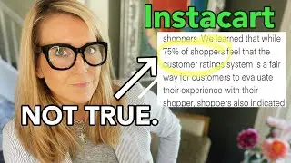 Instacart Ratings Are Brutal. Shoppers are NOT happy