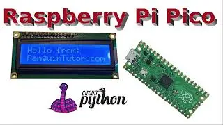 LCD display on the Raspberry Pi Pico with CircuitPython
