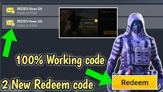 Today 2 New Redeem code cod Mobile 2024 | Call of duty Mobile Redeem code | cod Mobile Redeem code