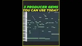 3 Producer Gems You Can Use Today (DRUM & MELODY) 🔥 #flstudio #shorts