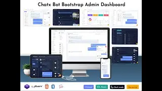 Chat Bot Admin - Chat Software Dashboard With Admin Panel Template