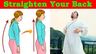 How to Straighten Your Back and Correct Spine Posture (FIX YOUR HUNCHBACK!)