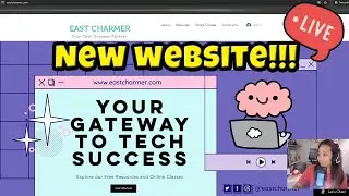 Launching eastcharmer.com website!!! Your Gateway to Tech Success | Website Walkthrough