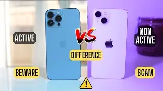 iPhone Vs iPhone | Difference between active and non active iPhone | Beware ⚠️