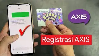 Cara Registrasi Kartu Axis