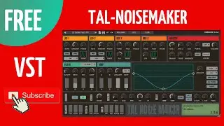 Free VST TAL Noise Maker Synthesizer Updated 🎹💥 Best Free Vst Plugin 2021