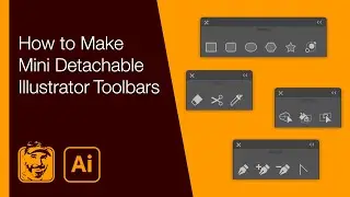 Mini Detachable Illustrator Toolbars (How to Make)