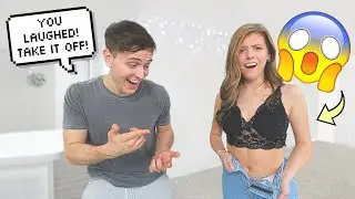 1 LAUGH = REMOVE 1 LAYER OF CLOTHING! *CHALLENGE*