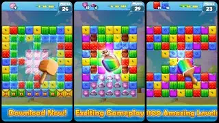 Fruit Block Blast - Cube Puzzle Legend (Gameplay Android)