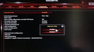How to Enable TPM 2.0 on Gigabyte Motherboard (AMD-based Processor)