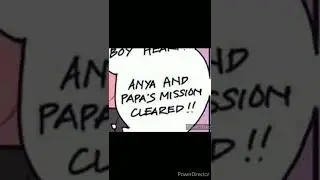 Damian Didn't shower for Anya (Damian x Anya comic short) Spy X Family 