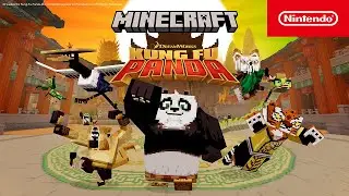 Minecraft – Kung Fu Panda DLC Trailer – Nintendo Switch