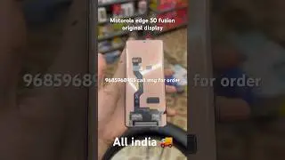 Motorola edge 50 fusion original display price | motorola edge 50 fusion display repair | 