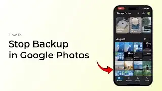 How to Stop Backup in Google Photos?