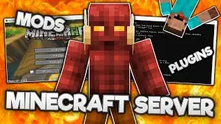 How To Make A Minecraft Server With PLUGINS & MODS! (NGROK)