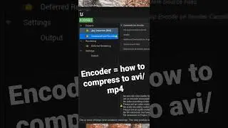 How to export from Unreal Engine as MP4/AVI #shorts #unrealengine5