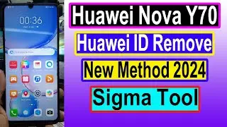 Huawei Nova Y70 Huawei ID Remove Mga-LX9 Huawei ID Remove Sigma Tool