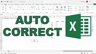 Use AutoCorrect to save formulas in Excel