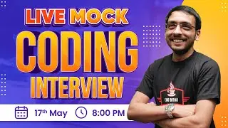 Live MOCK Coding Interview!