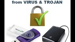 How to Protect Pendrive and Hard disk from VIRUS & TROJAN [2013]