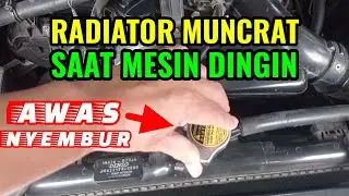AIR RADIATOR MUNCRAT SAAT MESIN DINGIN I AIR RADIATOR NYEMBUR I AIR RADIATOR MELUAP I MESIN OVERHEAT