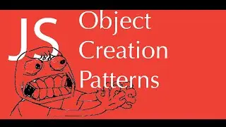 JavaScript object creation patterns tutorial - factory , constructor pattern, prototype pattern