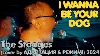 I Wanna Be Your Dog - The Stooges (live cover by АДАПТАЦИЯ & РЕЖИМ!) Алматы 20 апрель 2024