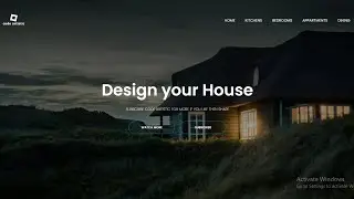 Website Landing Page Design | Using CSS & HTML