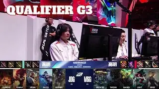 WBG vs JDG - Game 3 | LPL Worlds 2024 Regional Qualifier | Weibo Gaming vs JD Gaming G3 full