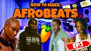 Making an Afrobeat Song With @itsikae | FL Studio Edition | Jkeys Live