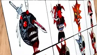 Drawing Incredibox Sprunki Raddy All Phases | BEHIND THE SMILES ( #incredibox #sprunki )