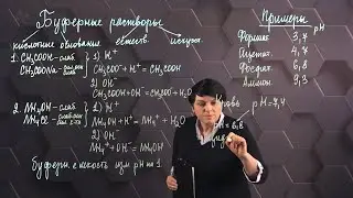 Буферные растворы. 1 часть. 11 класс.