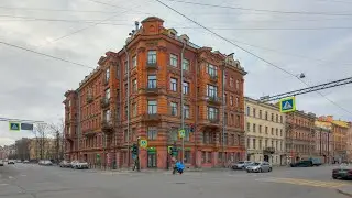 🇷🇺 4K SAINT PETERSBURG. A walk along Mayakovsky street.