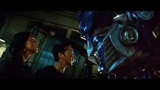 Трансформеры (2007) Знакомство Сэма с командой Автоботов