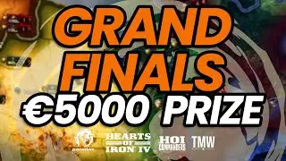 €5000 GRAND FINAL: Commanders 1vs1 World Championship 24 | Hearts of Iron IV Frontlines