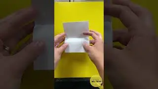 How to Make A Zine! Blank Book with One Piece of Paper and No Staples! 