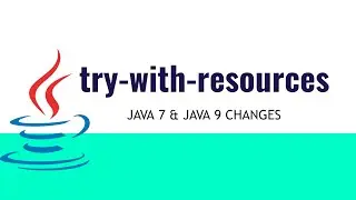 try with resource okay java