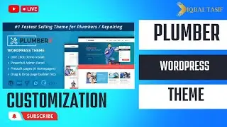 Plumber Construction and Repairing WordPress Theme customize 2022