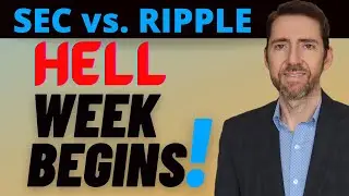 Attorney Hogan is BACK as the SEC v. Ripple Case Enters HELL WEEK! And Gensler Ignores Twitter Q's.