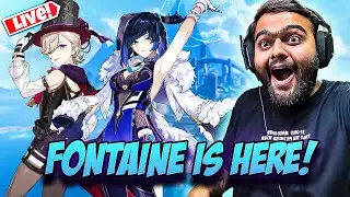 🔴[AR 57] FONTAINE ARCHON QUEST! | GENSHIN INDIA LIVE | SUB GOAL- 5K🔴