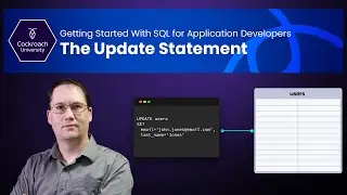 The Update Statement - Getting Started With SQL for Application Developers