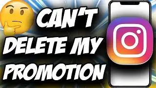 Error Deleting Promotion Instagram ✅ How to Delete Promotion on Instagram