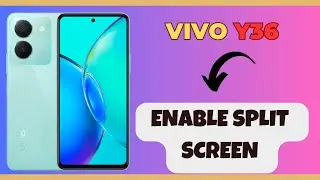 Enable Split Screen VIVO Y36 || How to turn on split screen || Split screen settings