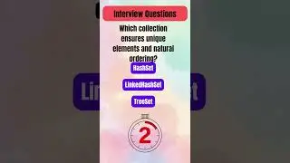 Java Interview Quiz: #17 Test Your Knowledge | 5-Second Challenge! 🚀 #interview #interviewquestions